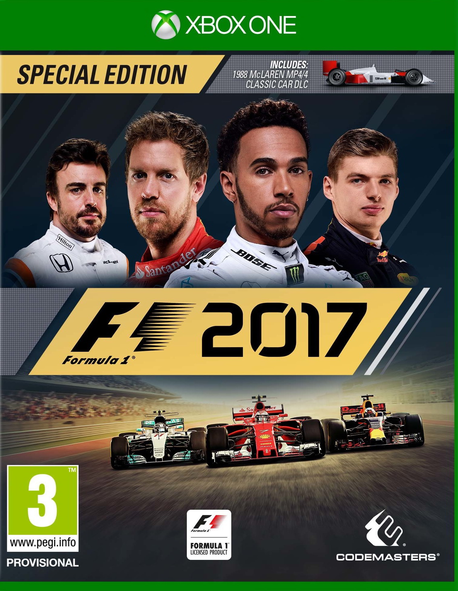 F1 2017 Special Edition - Xbox One Játékok