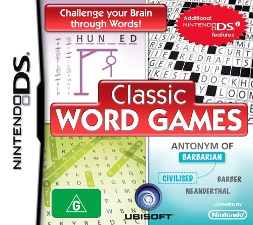 Classic Word Games - Nintendo DS Játékok