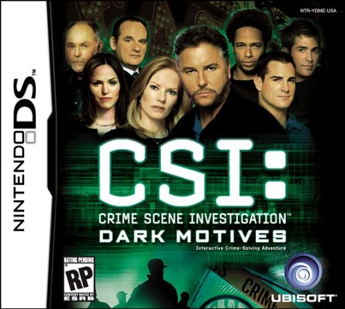 CSI Crime Scene Investigation Dark Motives - Nintendo DS Játékok