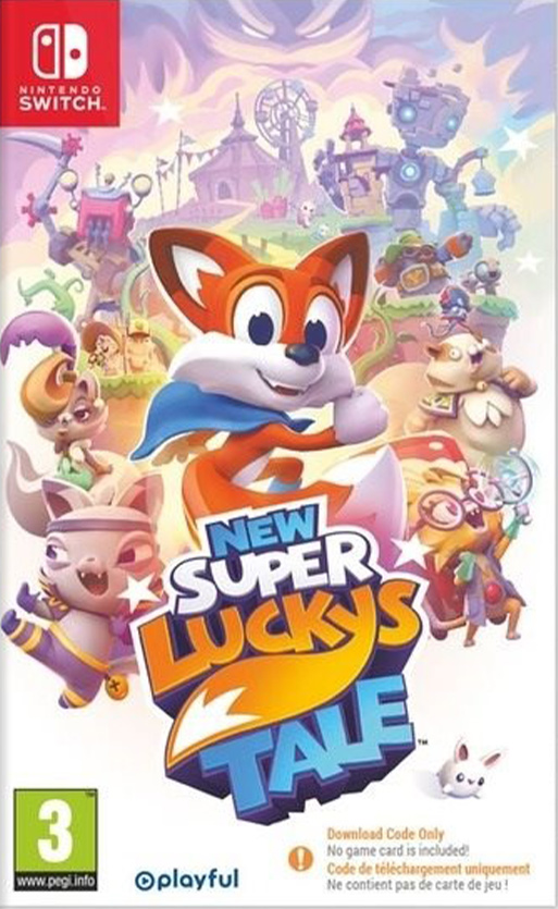 New Super Luckys Tale (Letöltőkód) - Nintendo Switch Játékok