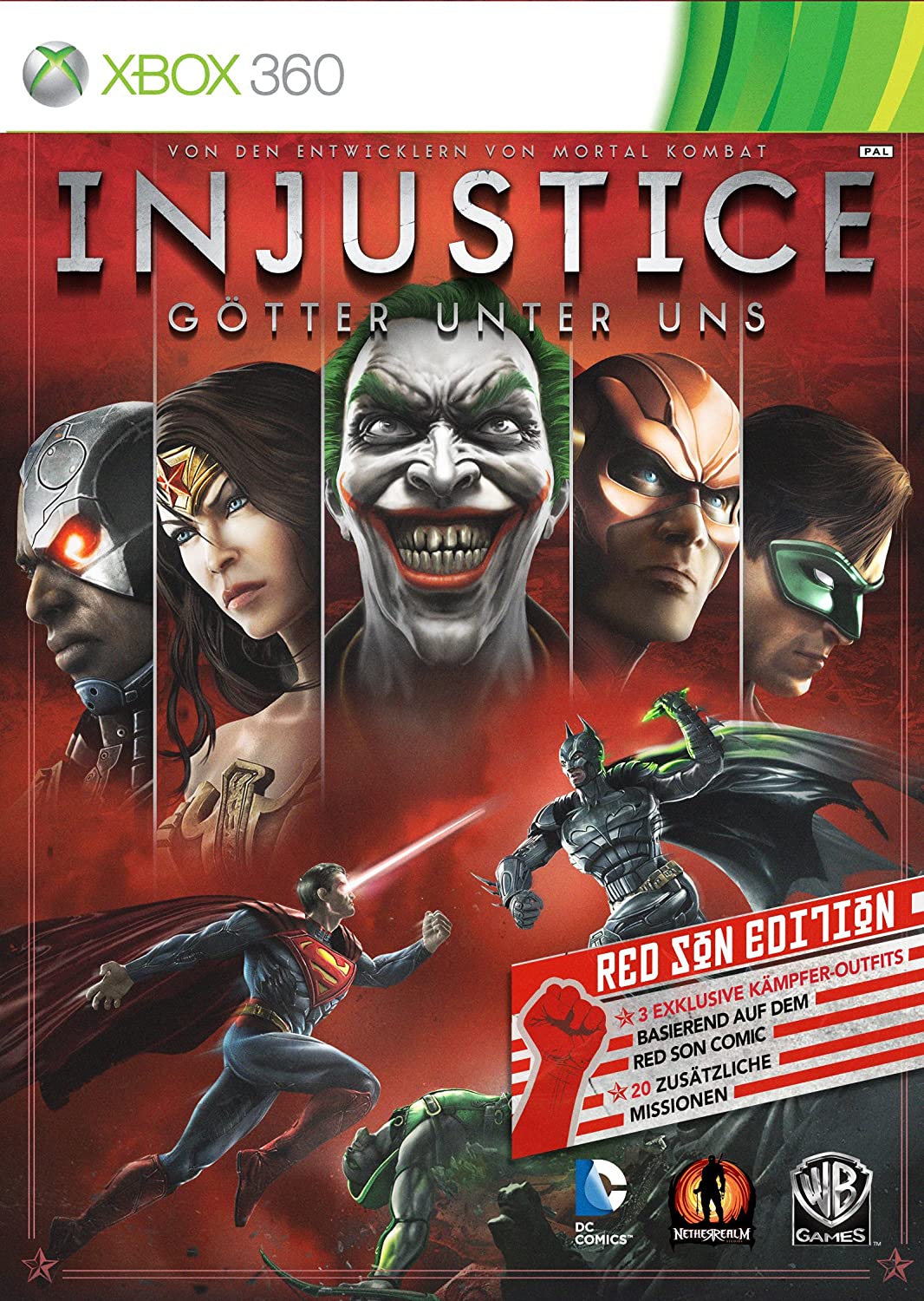 Injustice Gods Among Us Red Son Edition / Special Edition (Német Slpcase)