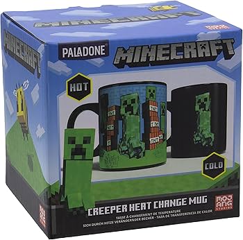 Minecraft Creeper Heat Change Mug