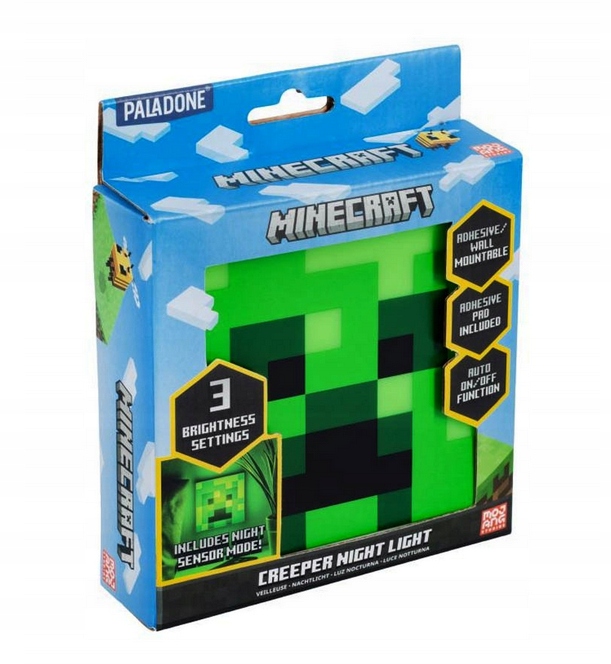 Minecraft Creeper Night Light (10x10cm)