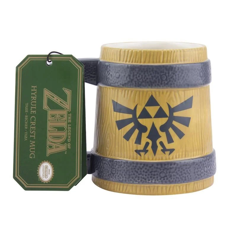 The Legend of Zelda 3D Mug Hyrule Crest