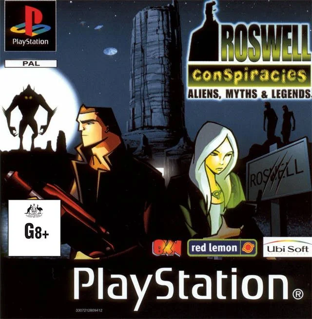 Roswell Conspiracies (törött tok) - PlayStation 1 Játékok