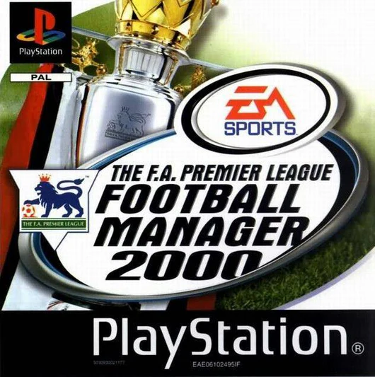 Football Manager 2000 (Elülső és hátsó borító nélkül) - PlayStation 1 Játékok