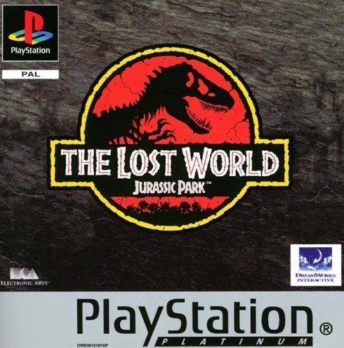 Jurassic Park The Lost World (kiskönyv nélkül,német,törött tok)