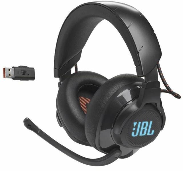 JBL Quantum 610 Gamer Vezeték nélküli fejhallgató, fekete (JBLQUANTUM610BLK) (bemutató darab) - PlayStation 4 Kiegészítők