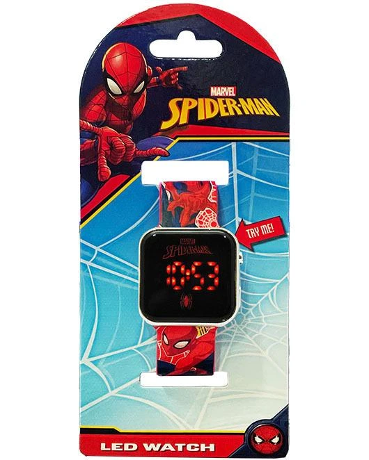 Marvel Spider-man led watch v.2 - Ajándéktárgyak Óra