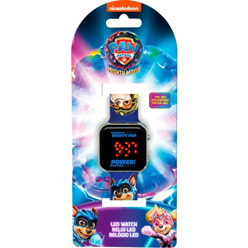 Paw Patrol led watch - Mighty Movie