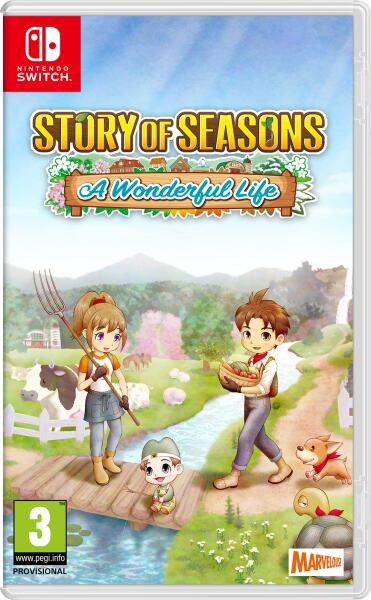 Story of Seasons A Wonderful Life - Nintendo Switch Játékok