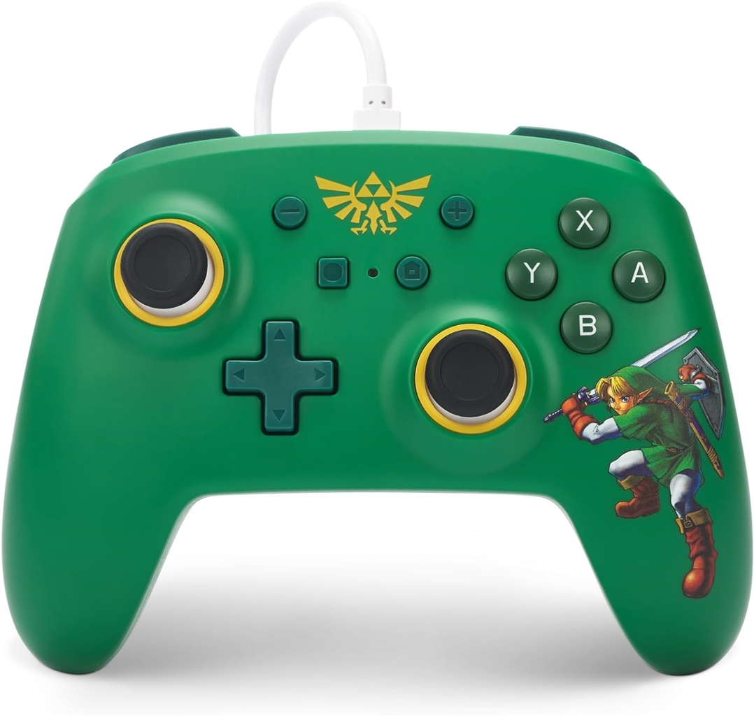 Nintendo Switch Wired Controller Hyrule Defender - Nintendo Switch Kontrollerek