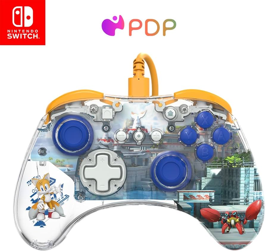 Realmz Wired Controller Sonic The Hedgehog