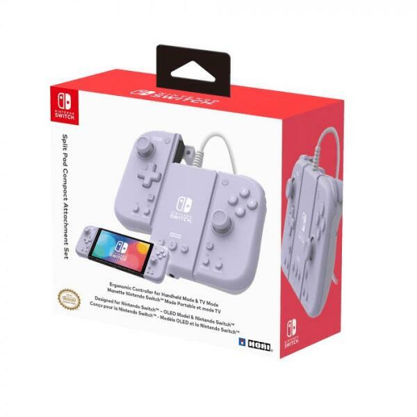 Nintendo Switch Split Pad Pro Attachment Set Purple Gamepad