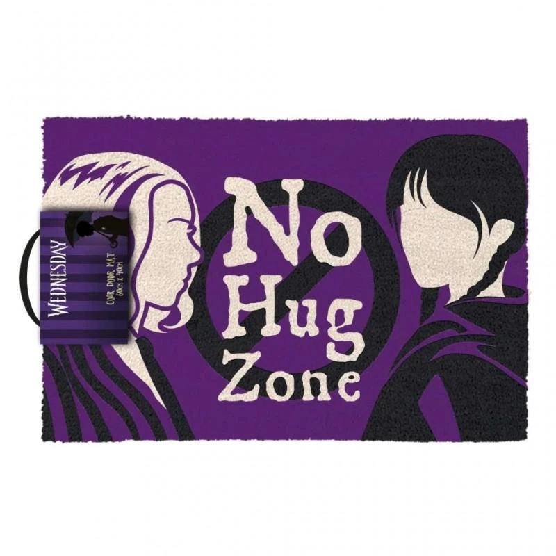 WEDNESDAY ADAMS (NO HUG ZONE) DOOR MAT (60 x 40 cm) - Ajándéktárgyak Lábtörlő