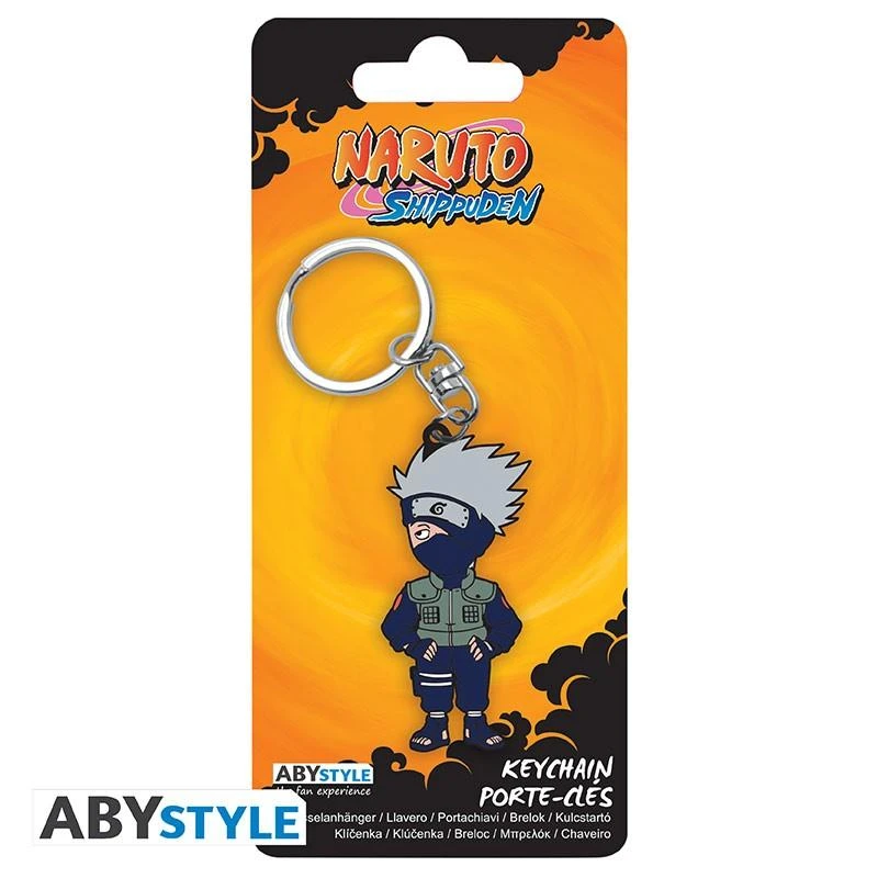 NARUTO SHIPPUDEN Keychain PVC Kakashi - Ajándéktárgyak Kulcstartó