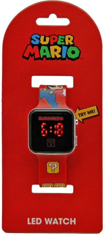 Super Mario led watch v.2 - Ajándéktárgyak Óra