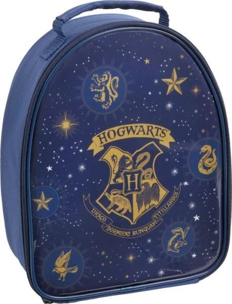 Harry Potter Hogwarts navy star lunch bag - Ajándéktárgyak Táska