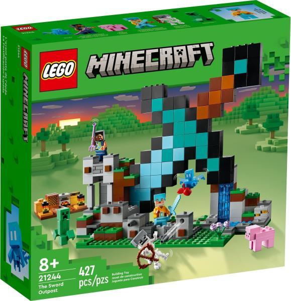 LEGO Minecraft A kardos erődítmény 21244 - Lego Lego