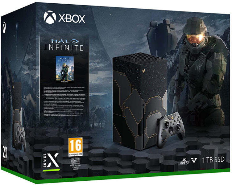 Xbox Series X 1TB Halo Infinite Limited Edition -  Xbox Series X Gépek